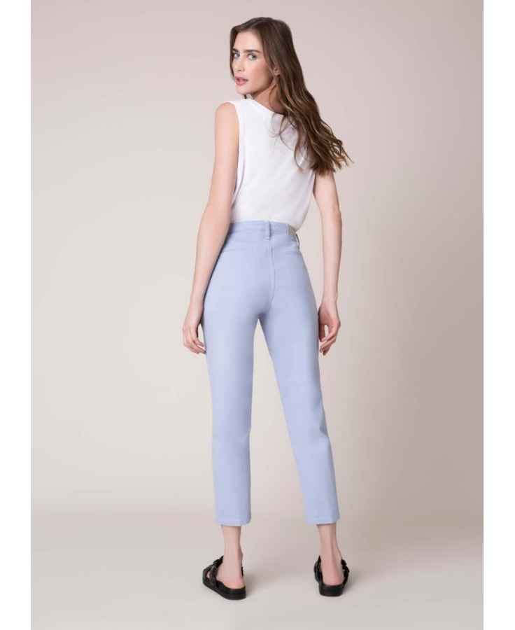 Calça Color Tailoring Azul Claro