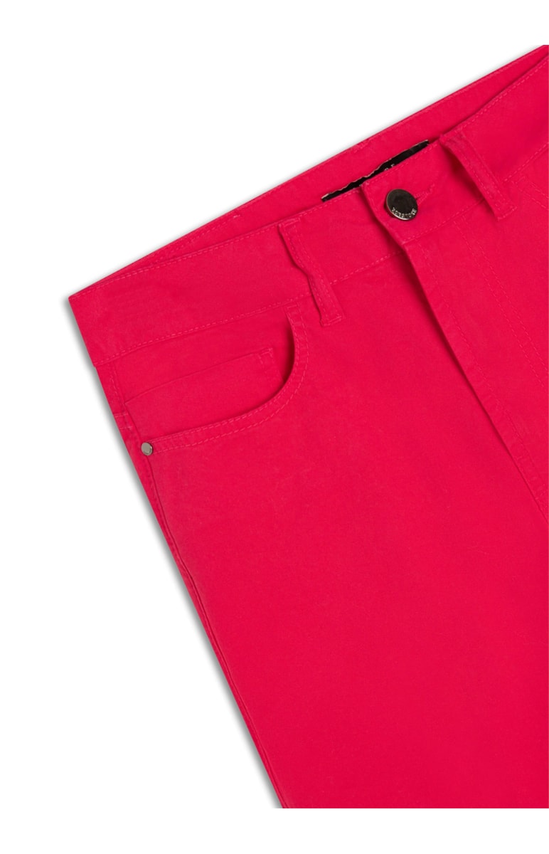 Calça Color Twill Flare Pink