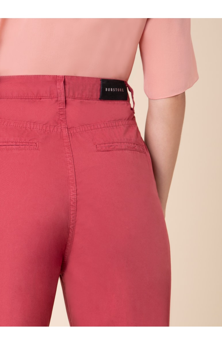 Calça Color Twill Vinho
