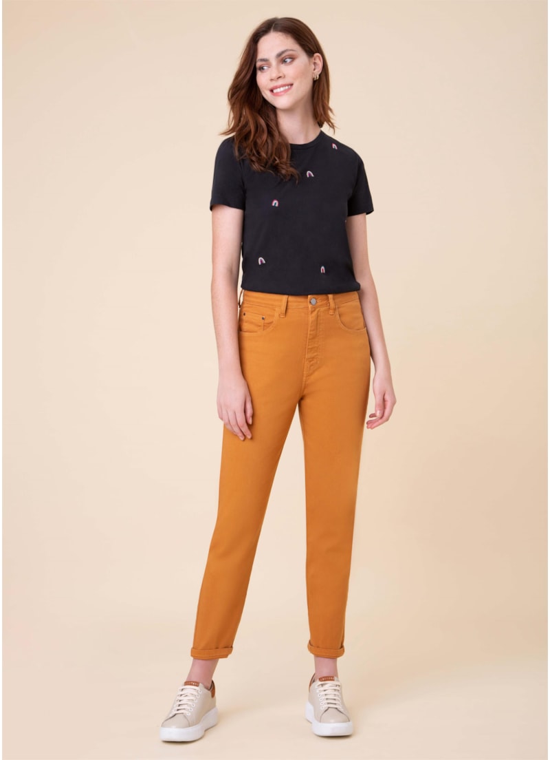 Calça Color Vintage Caramelo