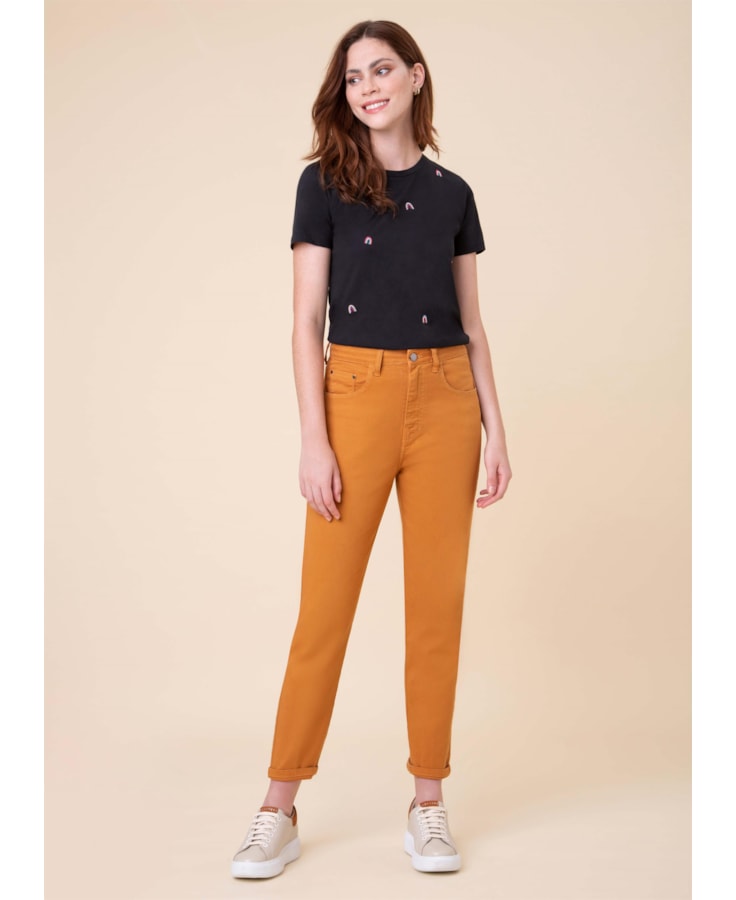 Calça Color Vintage Caramelo
