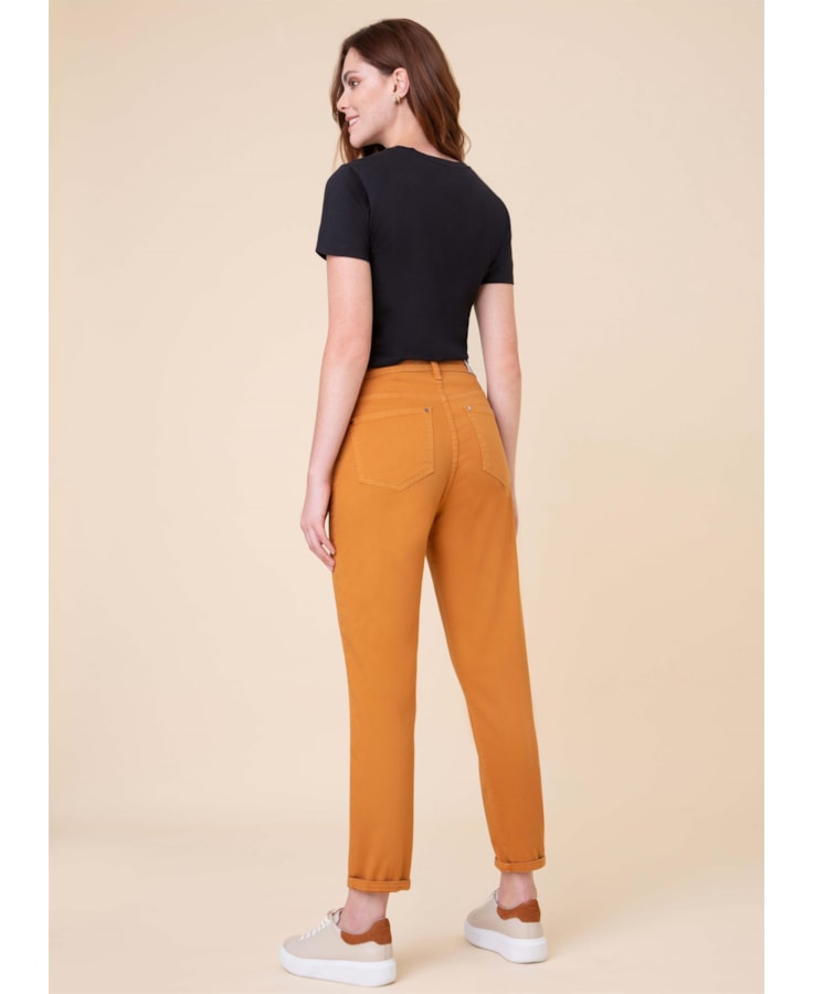 Calça Color Vintage Caramelo
