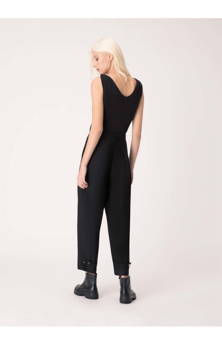Calça Cupro Touch Carrot Preto