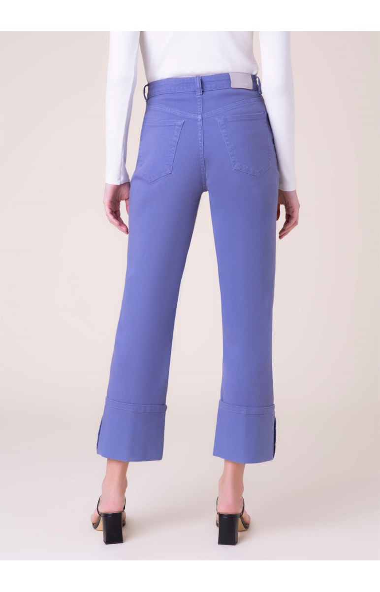 Calça Denim Color Slouch Hortencia