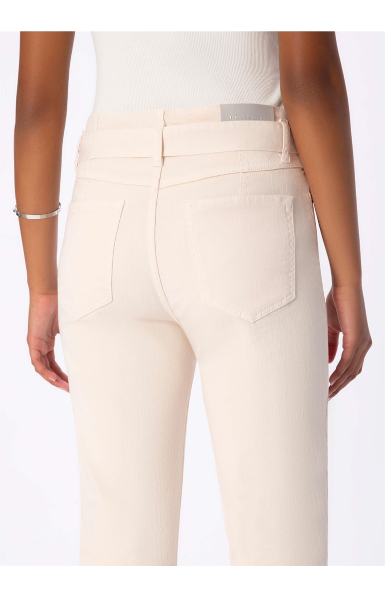 Calça Denim Gigi Cinto Off White