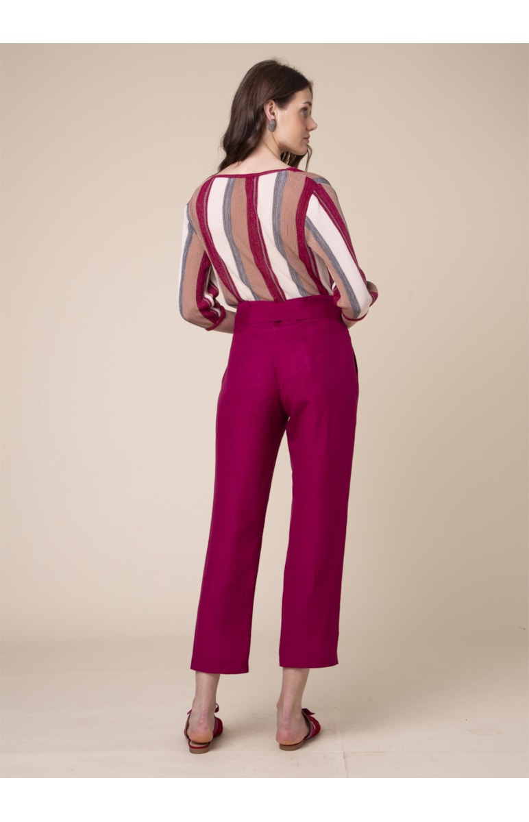 Calca Faixa Amarracao Magenta