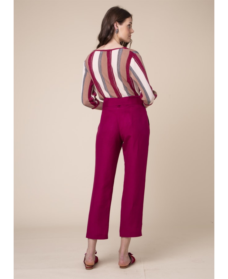 Calca Faixa Amarracao Magenta