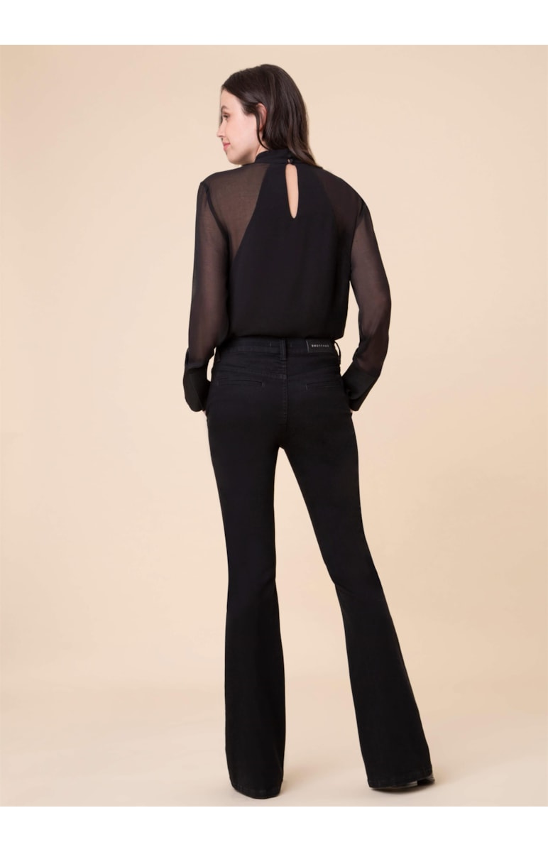 Calça Flare Storm Elastic Ii Sofia B35 Lav. Amaciado