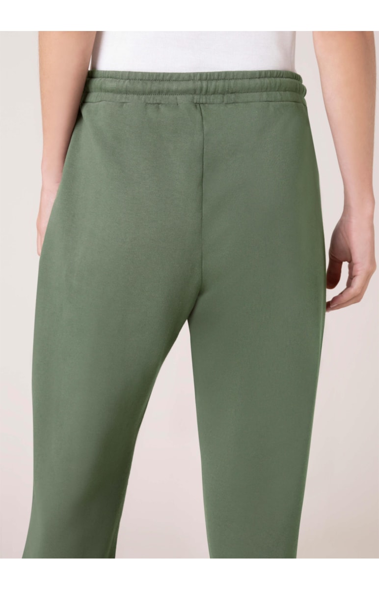 Calça Garment-Dye Verde Militar