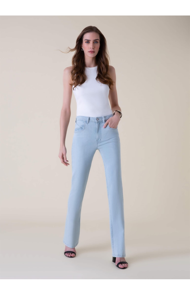 Calça Hi Comfort Bootcut 315-Lav.Destroyer Cl Rebo