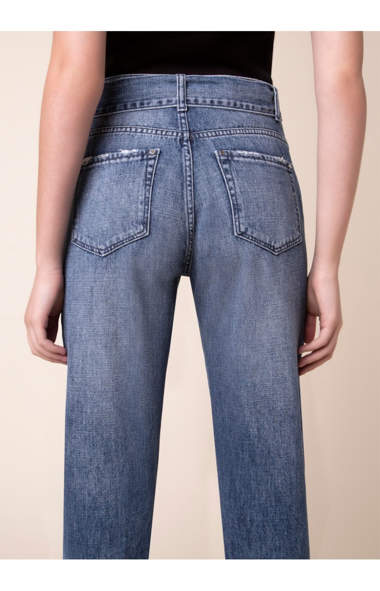 Calça Jeans Cigarrete Galaxy Lav.Medio C/ Rebolo
