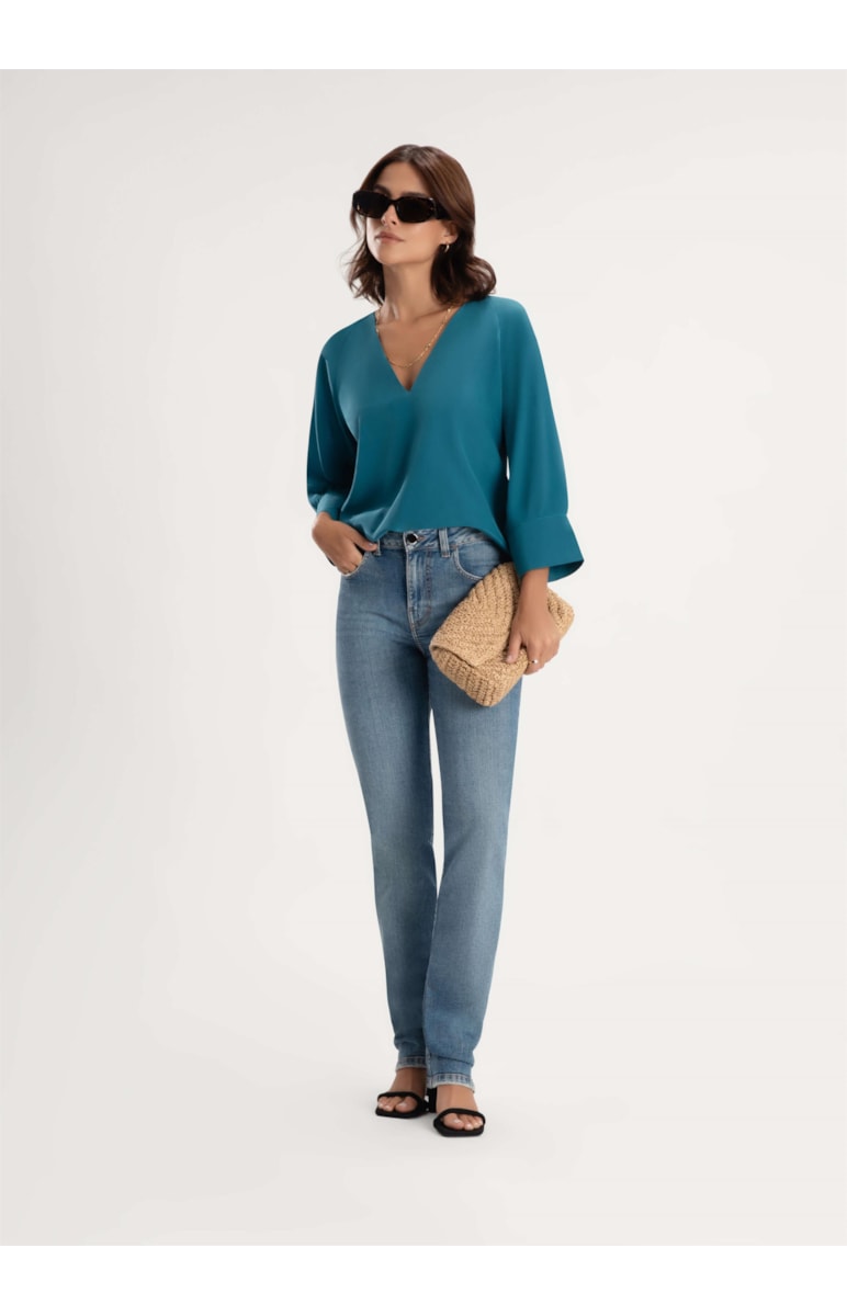 Calça Jeans Cross Slim Lavagem Média