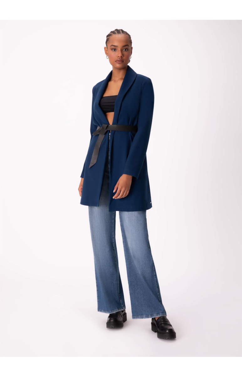Calça Jeans Dark Elastic Full Lavagem Média