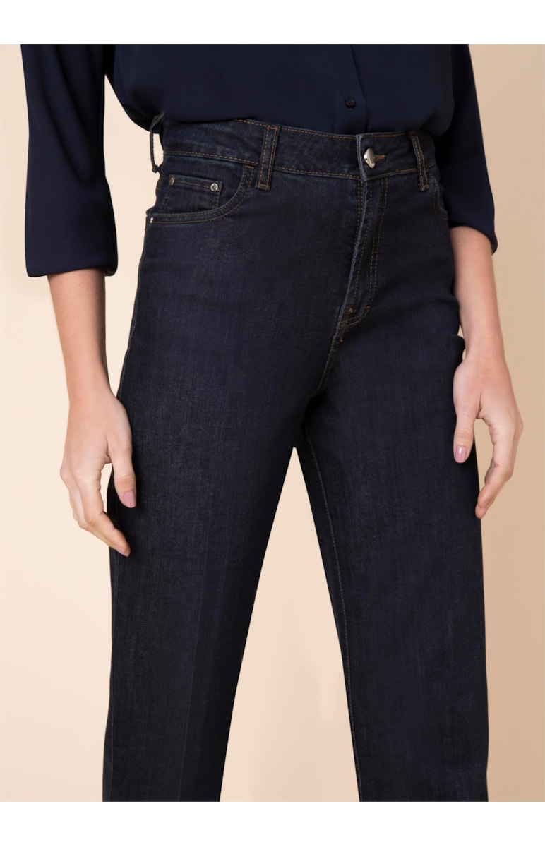 Calça Jeans Deep Blue New Carrot B-232 Lav.Amac.C/Jato Pto
