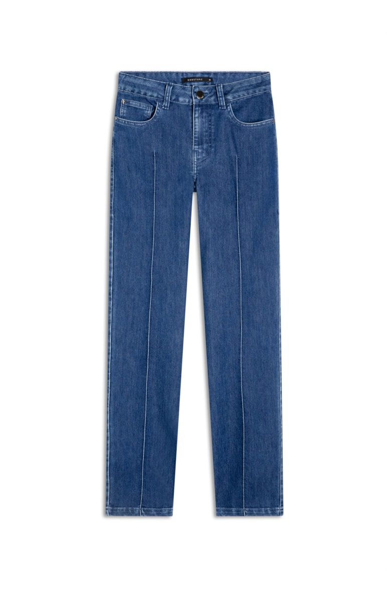 Calça Jeans Deep Sea Slim Lavagem Média