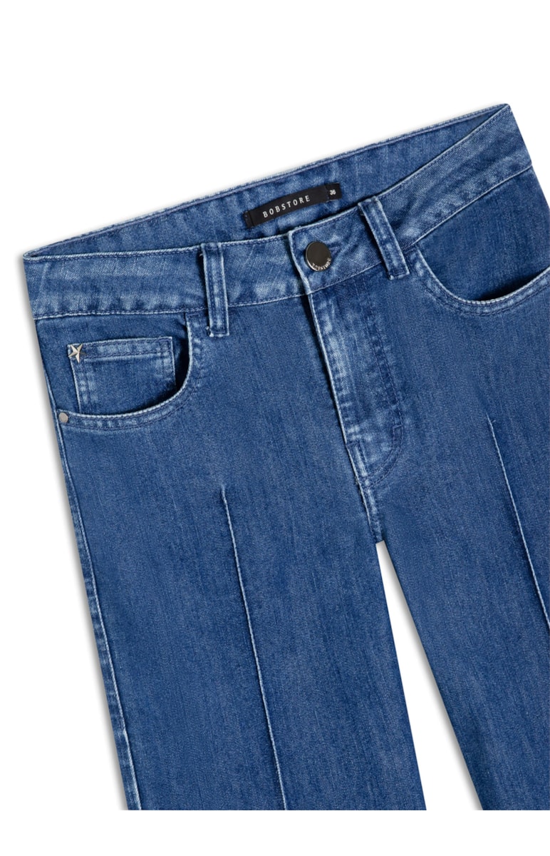 Calça Jeans Deep Sea Slim Lavagem Média