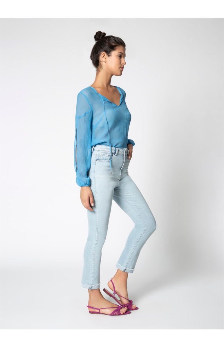 Calça Jeans Heaven B-271 Lav.Claro C/ Tank