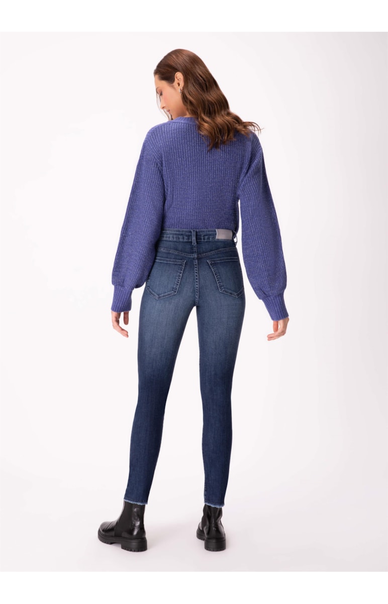 Calça Jeans High Comfort Skinny Lavagem Média