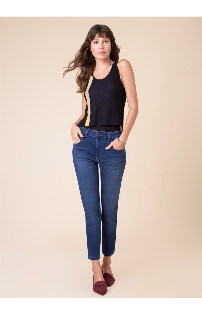 Calça Jeans Iceland Carol B-279 Lav.Escuro C/ Used