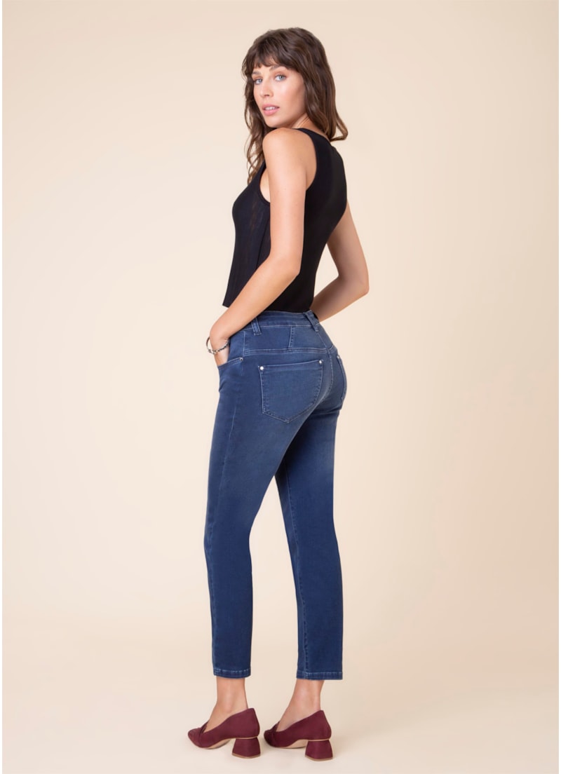 Calça Jeans Iceland Carol B-279 Lav.Escuro C/ Used