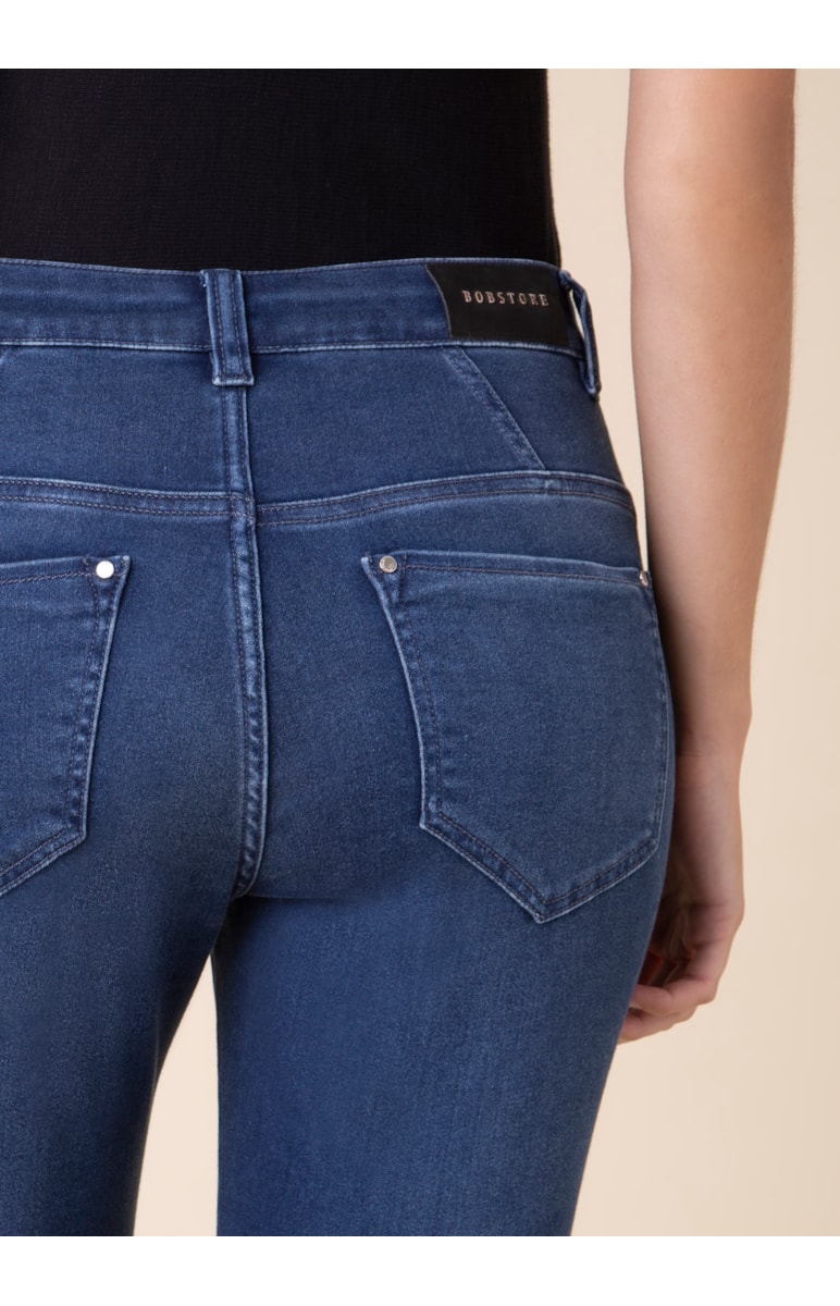 Calça Jeans Iceland Carol B-279 Lav.Escuro C/ Used