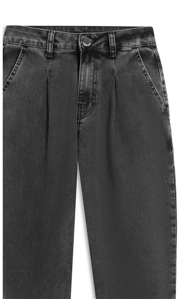 Calça Jeans Intense Black Baggy 404-Lav.Black C/Stone
