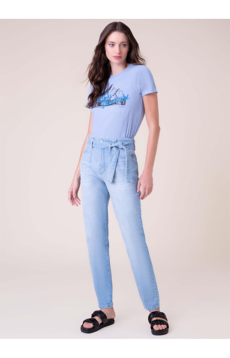 Calça Jeans Light Blue Gigi Lavagem Clara