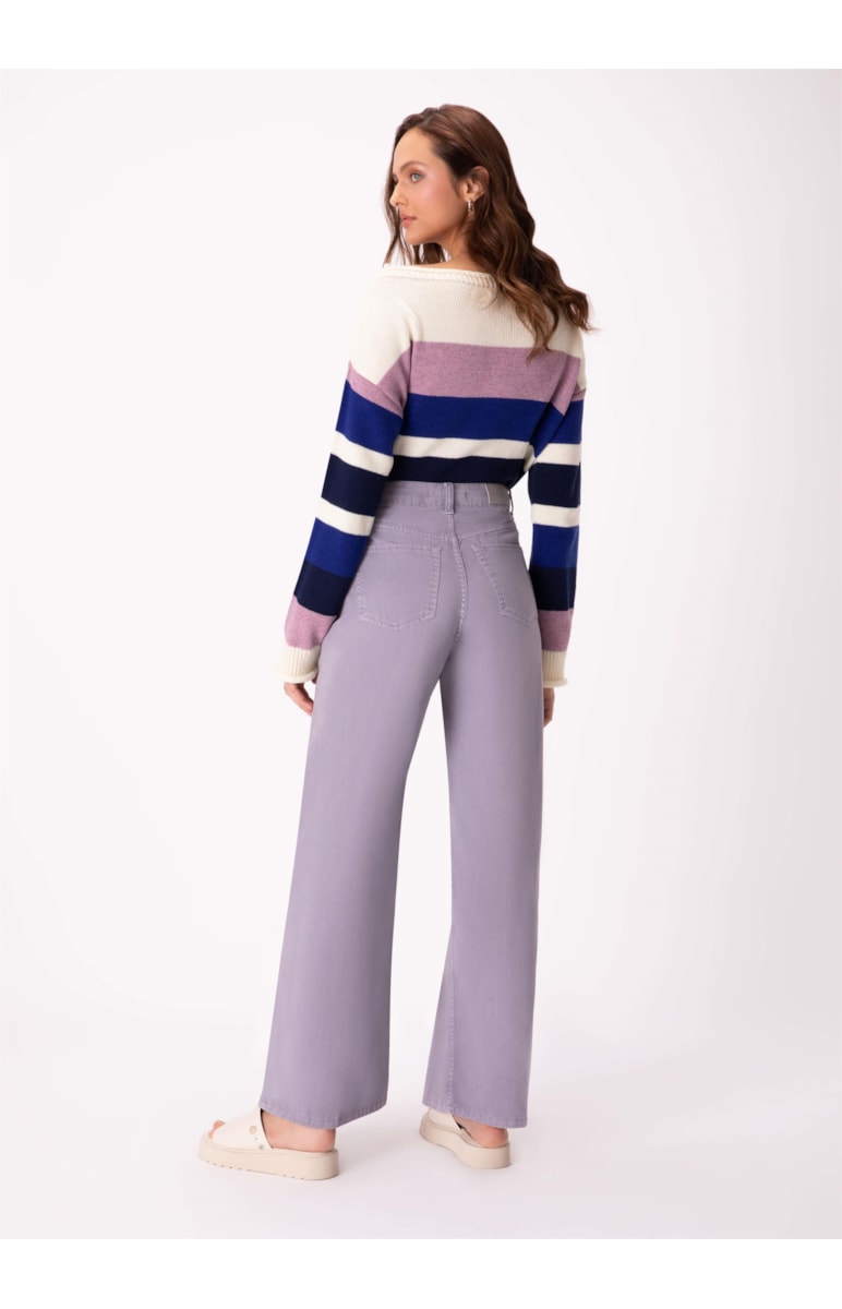 Calça Jeans Light Twill Full Old Purple