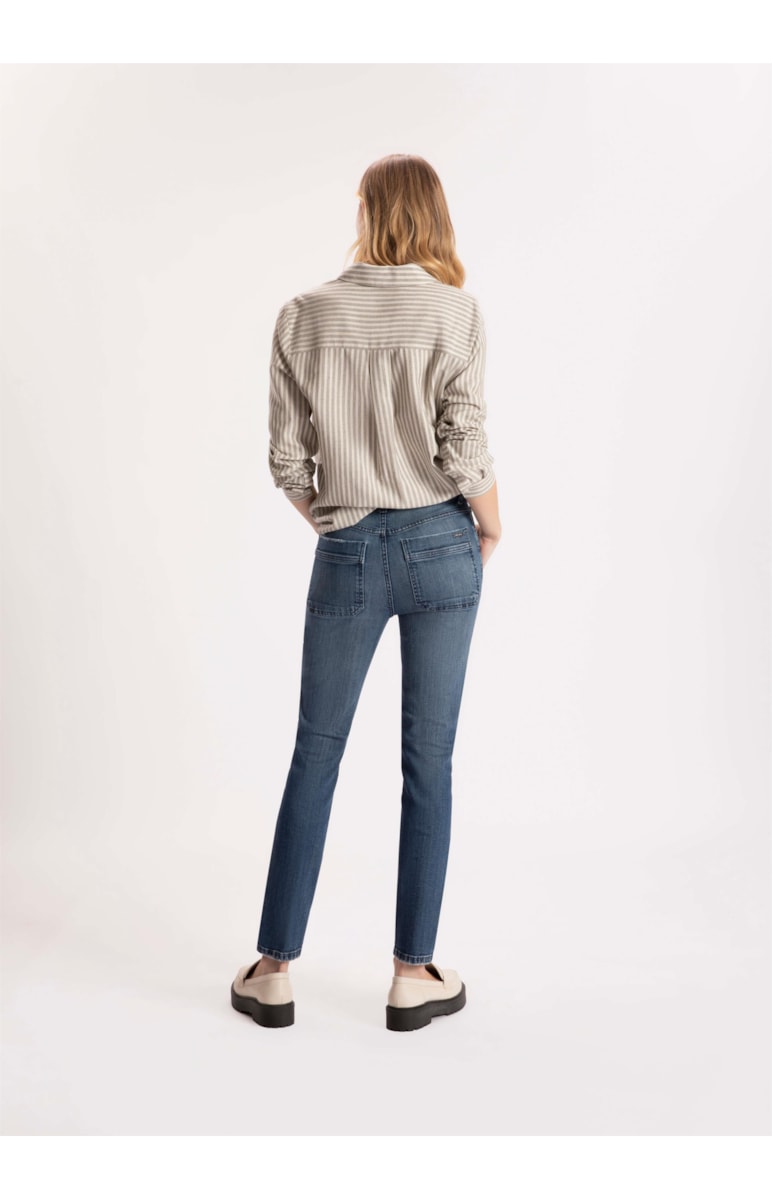 Calça Jeans Original Cross Slim Lavagem Média