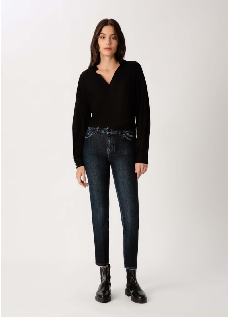 Calça Jeans Overcast Lavagem Escura