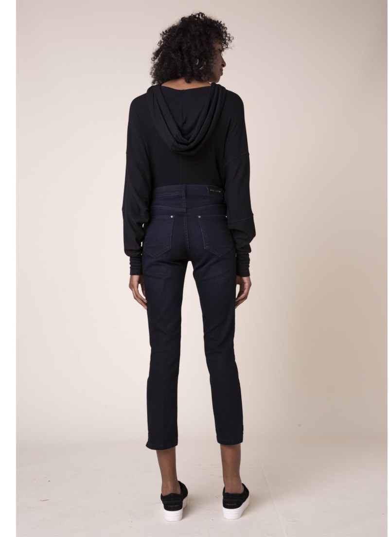 Calça Jeans Sofia Cigarrete B-216 Lav.Escuro C/ 3d