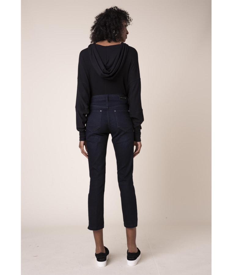 Calça Jeans Sofia Cigarrete B-216 Lav.Escuro C/ 3d