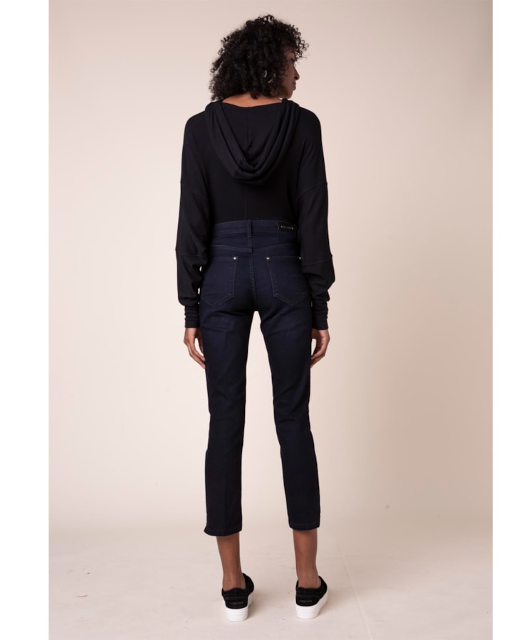 Calça Jeans Sofia Cigarrete B-216 Lav.Escuro C/ 3d