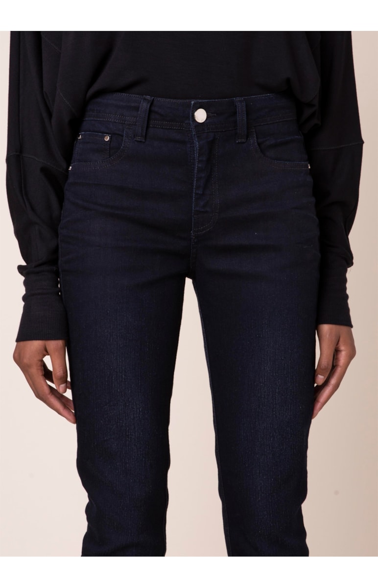 Calça Jeans Sofia Cigarrete B-216 Lav.Escuro C/ 3d