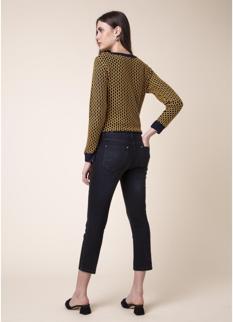 Calça Jeans Sofia College B118 Lav.Escuro C/Used