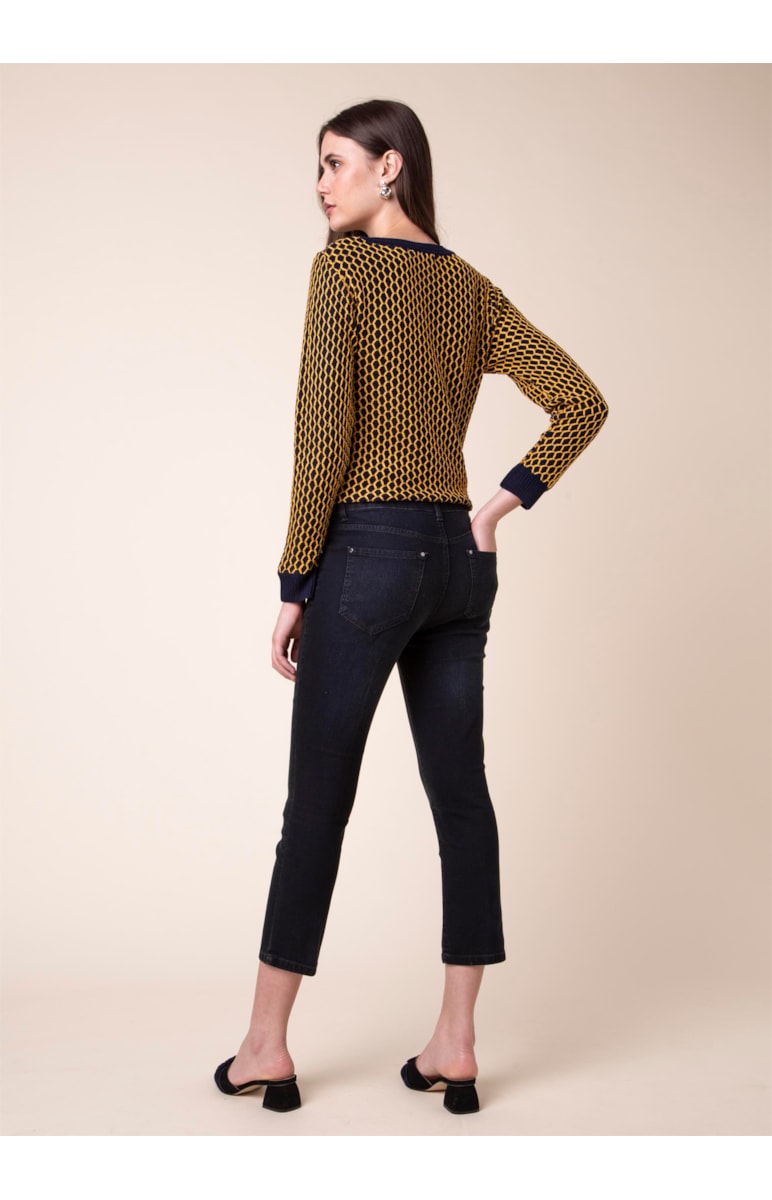 Calça Jeans Sofia College B118 Lav.Escuro C/Used