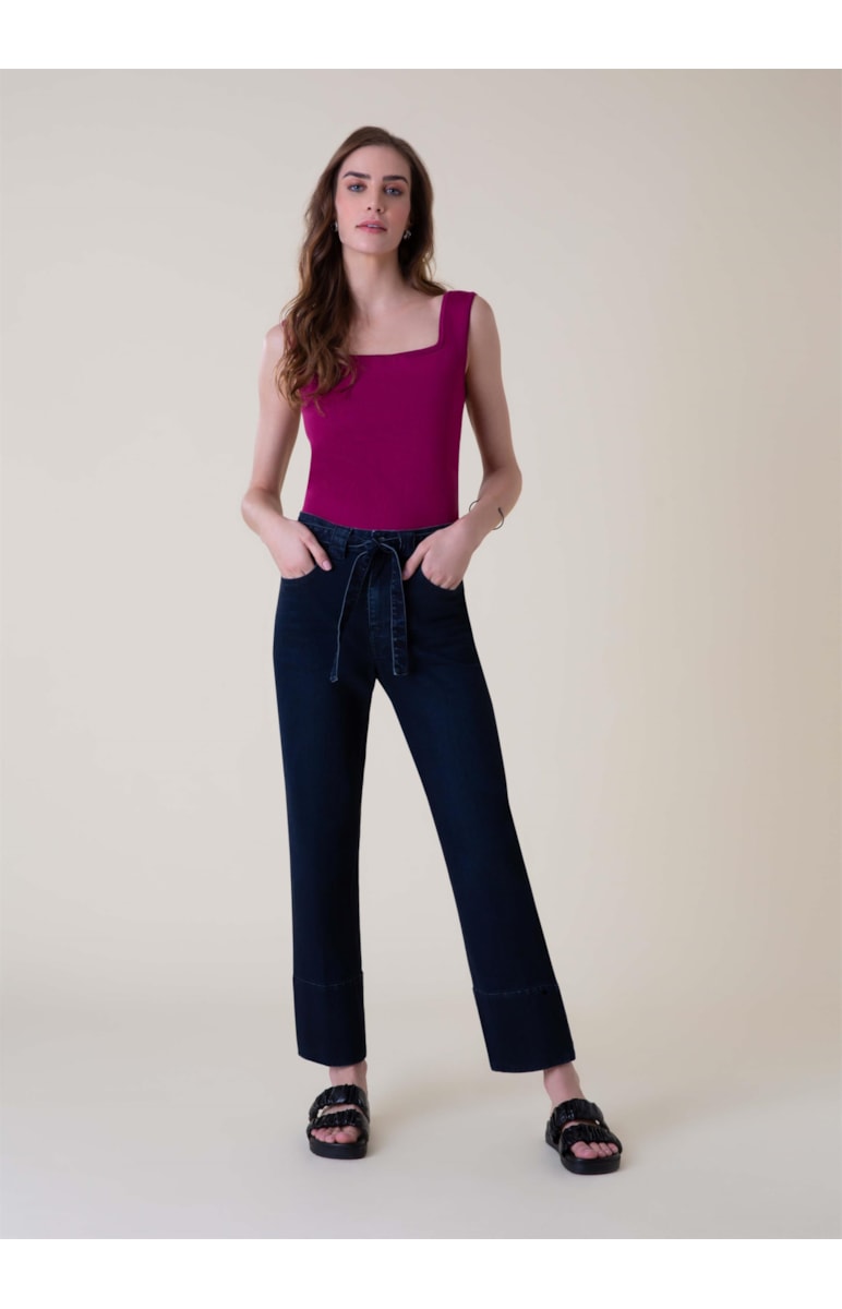 Calça Jeans Sproting Iii Slouch 367 Lav.Escuro C/ Jato