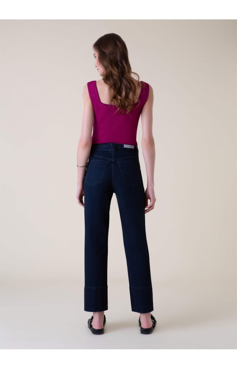 Calça Jeans Sproting Iii Slouch 367 Lav.Escuro C/ Jato