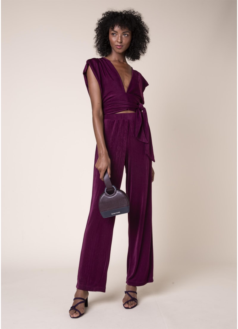 Calça Jersey Roxo