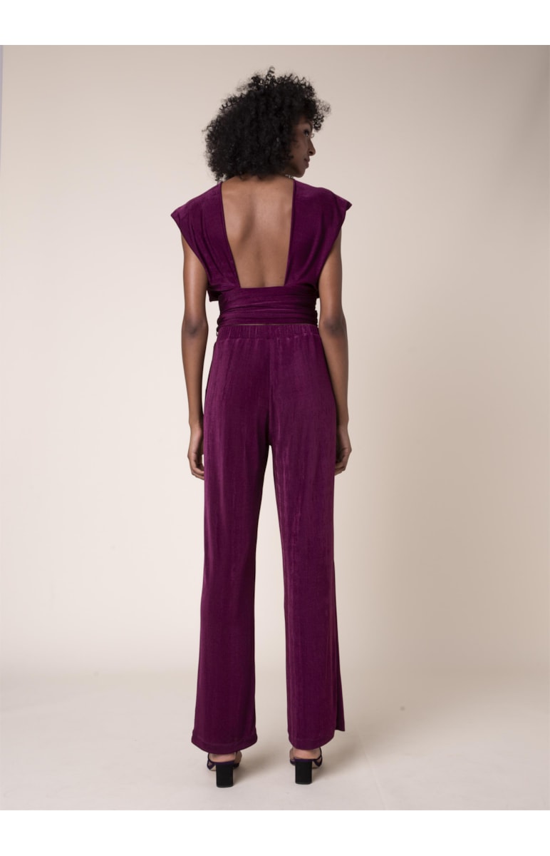 Calça Jersey Roxo