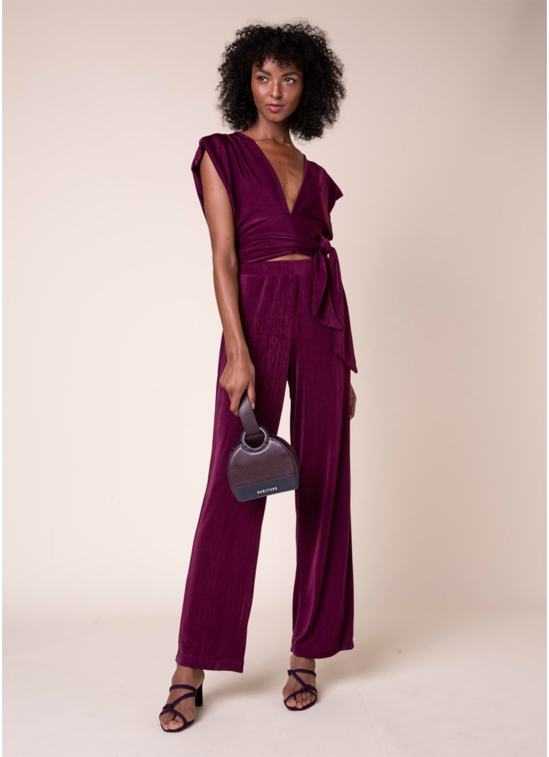 Calça Jersey Roxo