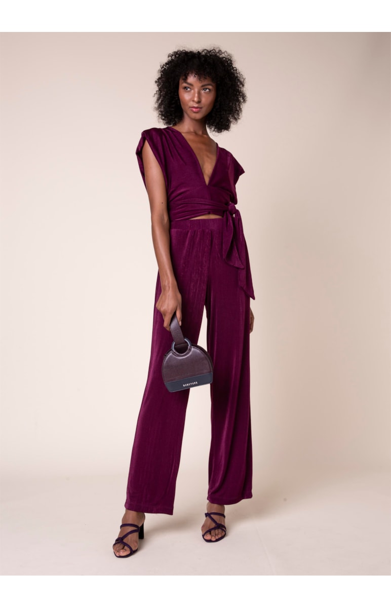 Calça Jersey Roxo
