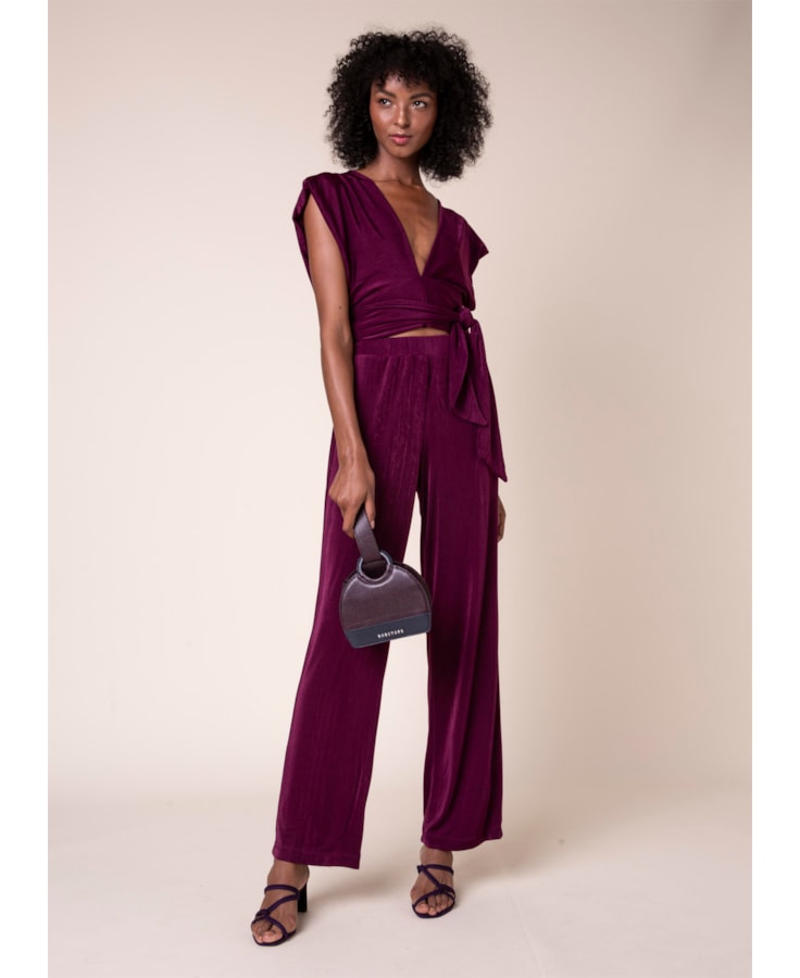 Calça Jersey Roxo
