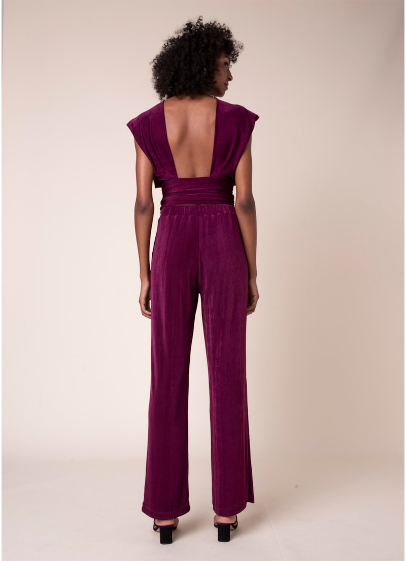 Calça Jersey Roxo