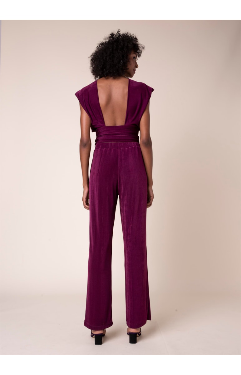 Calça Jersey Roxo