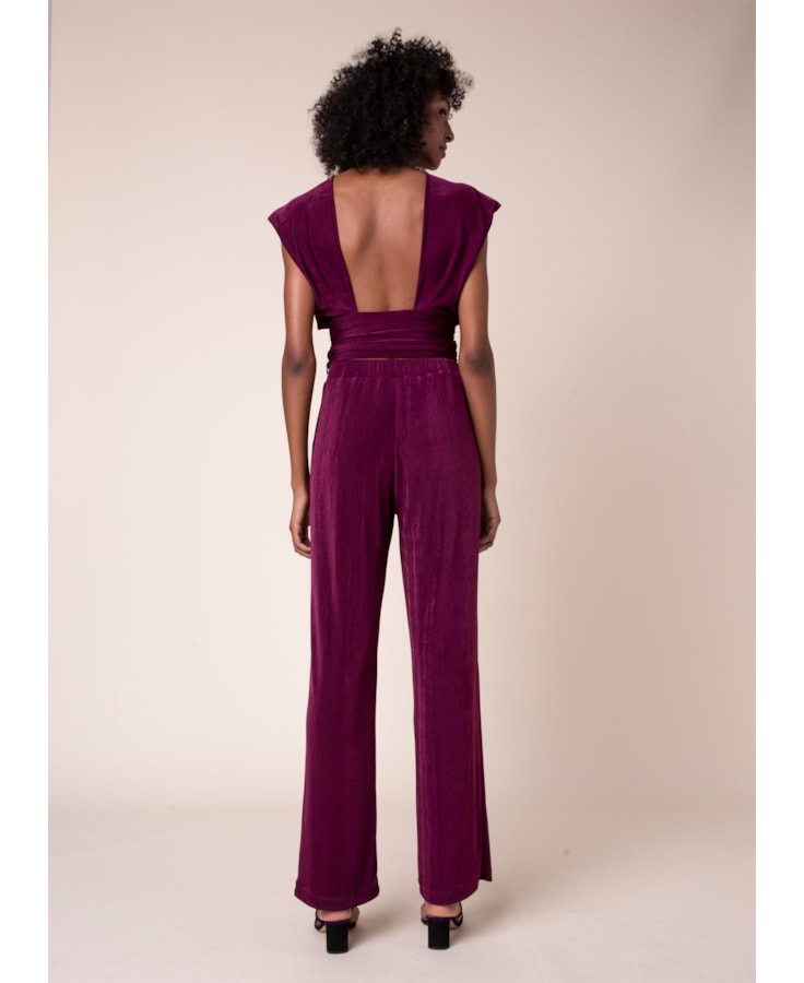 Calça Jersey Roxo