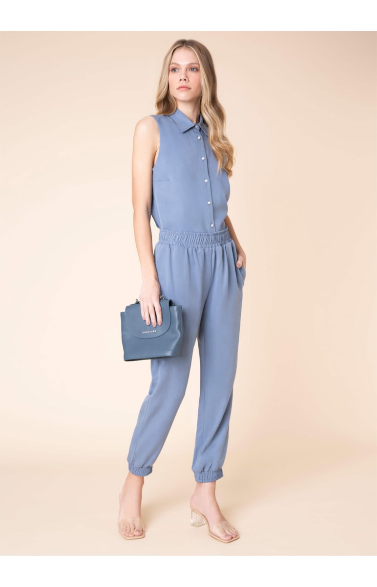 Calça Jogging Azul Seco