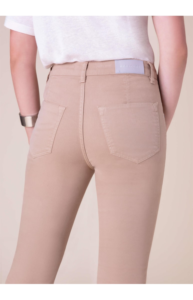 Calça Jogging Color Bootcut Camel