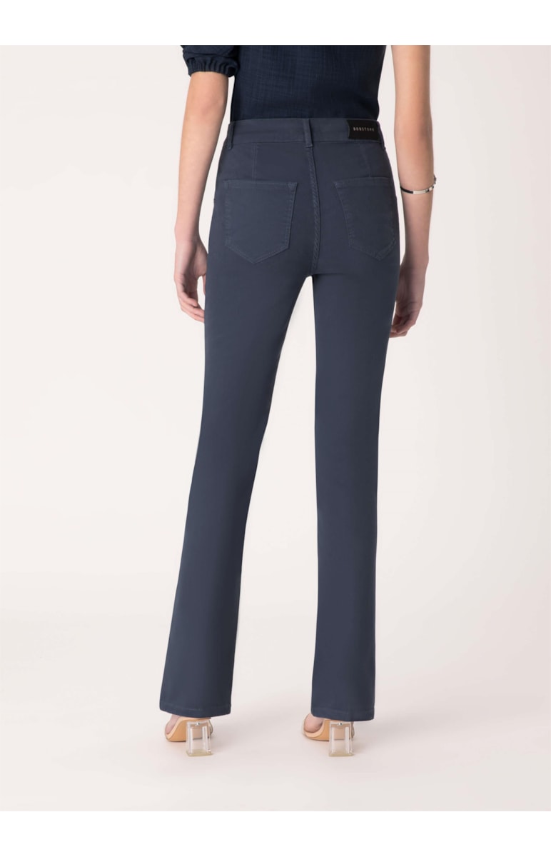 Calça Jogging Color Bootcut Marinho
