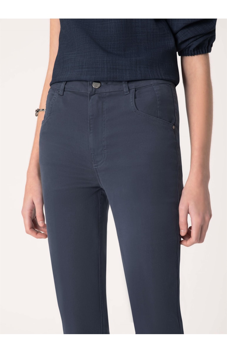 Calça Jogging Color Bootcut Marinho